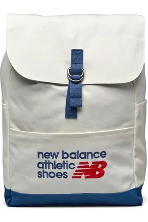 New Balance Canvas Backpack Sport Sport Training Bags Sport Backpacks White