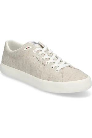 Tommy Hilfiger Th Hi Vulc Low Core Chambray Low-top Sneakers Beige