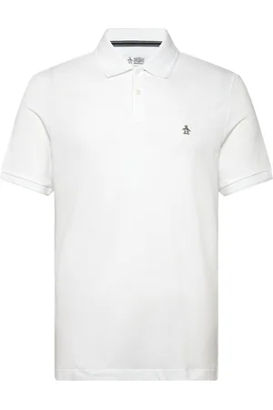 Original Penguin Daddy Tncl Piq Stick Tops Polos Short-sleeved White