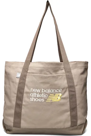 New Balance Classic Canvas Tote Sport Women Sport Training Bags Sport Crossbody Bags Beige