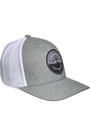 Columbia Columbia Mesh Snap Back Sport Headwear Caps Grey