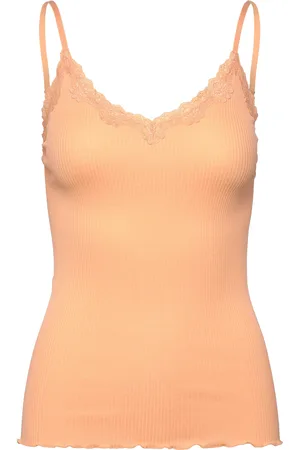 Rosemunde Rwbeatha Sl Regular Singlet Top Tops T-shirts & Tops Sleeveless Orange
