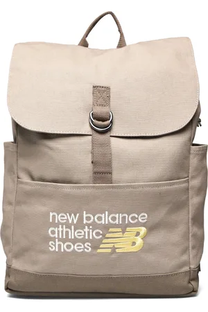 New Balance Canvas Backpack Sport Sport Training Bags Sport Backpacks Beige