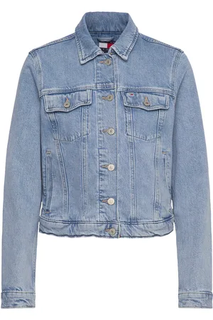Tommy Hilfiger Classic Trucker Jacket Bi8110 Jakke Denimjakke Blue
