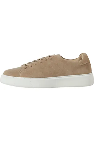 JACK & JONES Jfwstockholm Leather Sneaker Noos Low-top Sneakers Beige Jack & J S