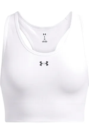 Under Armour Vanish Seamless Mid Bra Sport Sport Clothing Sport Bras - All White