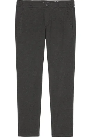 Marc O’ Polo Woven Pants Bottoms Trousers Formal Grey