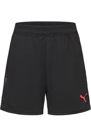 PUMA Individualcup Shorts Jr Bottoms Shorts Sport Shorts Black