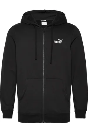 PUMA Ess No. 1 Logo Full-Zip Hoodie Fl Sport Women Sport Clothing Sport Sweatshirts & Hoodies Sport Hoodies Black