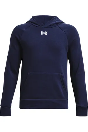 Under Armour Ua Rival Fleece Hoodie Sport Sweatshirts & Hoodies Hoodies Navy
