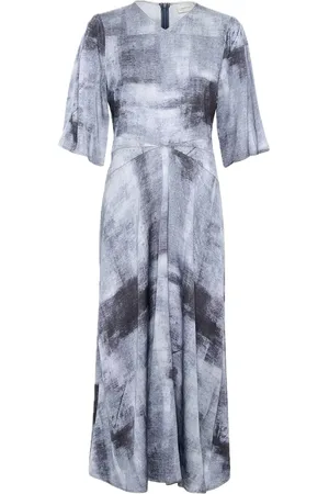 Gestuz Areengz P Dress Knælang Kjole Blue