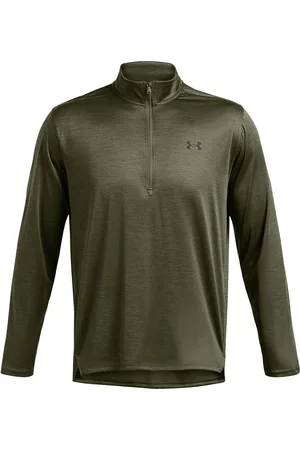 Under Armour Ua Tech Vent 1/2 Zip Sport Sport Clothing Sport Sweatshirts & Hoodies Sport Sweatshirts Khaki Green