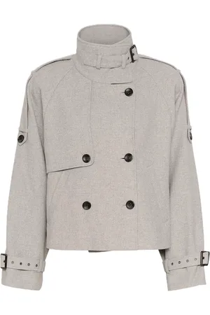 Gestuz Avicgz Jacket Uldjakke Jakke Grey