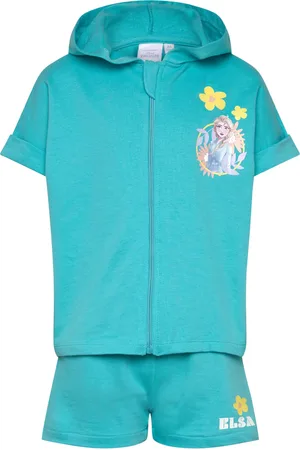 Frost T Shirt + Short Sets Sets With Short-sleeved T-shirt Blue