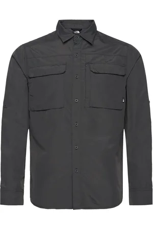 The North Face M L/S Sequoia Shirt Sport Shirts Casual Grey