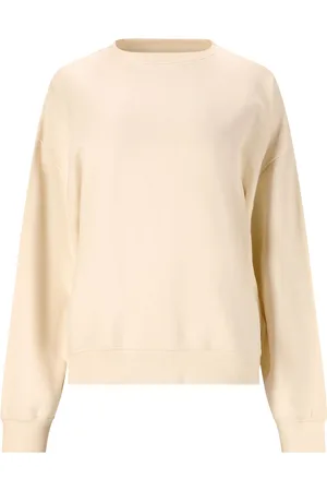 Athlecia Cabell W Crew Neck Sport Women Sport Clothing Sport Sweatshirts & Hoodies Sport Sweatshirts Cream
