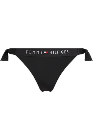 Tommy Hilfiger Cheeky Side Tie Bikini Swimwear Bikinis Bikini Bottoms Side-tie Bikinis Black