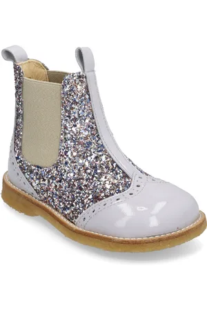 ANGULUS Booties - Flat - With Elastic Boots Støvler Purple