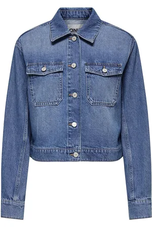 ONLY Onllumi Ls Jacket Dnm Pim Noos Jakke Denimjakke Blue
