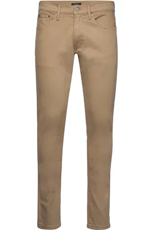 Ralph Lauren Sullivan Slim Stretch Jean Bottoms Jeans Tapered Khaki Green