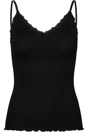 Rosemunde Rwbeatha Sl Regular Singlet Top Tops T-shirts & Tops Sleeveless Black