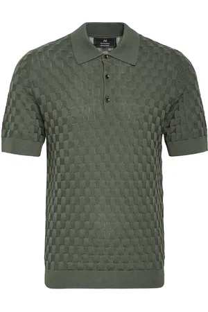Matinique Mapolo Bb Heritage Tops Knitwear Short Sleeve Knitted Polos Khaki Green