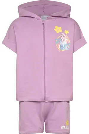 Frost T Shirt + Short Sets Sets With Short-sleeved T-shirt Purple