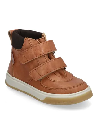 ANGULUS Shoes - Flat - With Velcro High-top Sneakers Brown