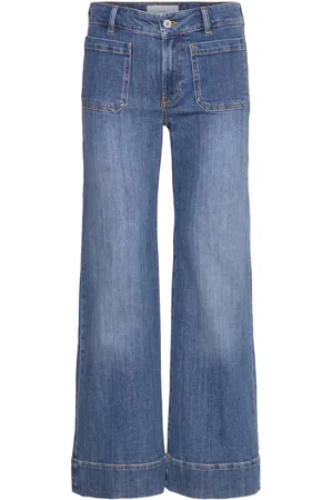Jeanerica St Monica Low Bottoms Jeans Flares Blue