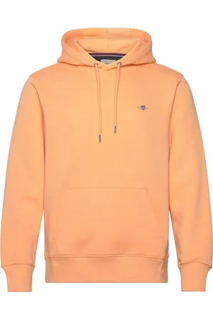 GANT Reg Shield Hoodie Tops Sweatshirts & Hoodies Hoodies Orange
