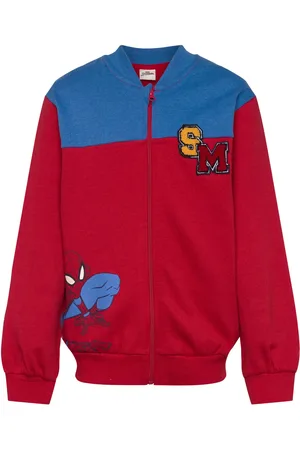 SPIDERMAN Sweats Tops Sweatshirts & Hoodies Sweatshirts Red
