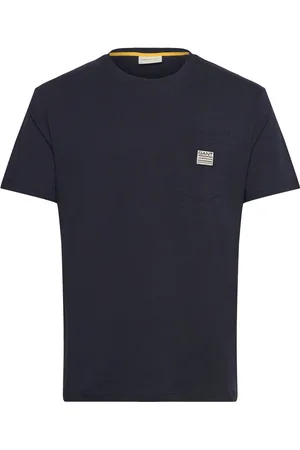 GANT Pocket Ss T-Shirt Tops T-Kortærmet Skjorte Navy