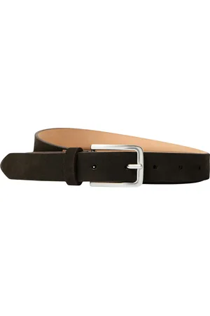 SELECTED Slhsander Suede Belt Accessories Belts Classic Belts Brown