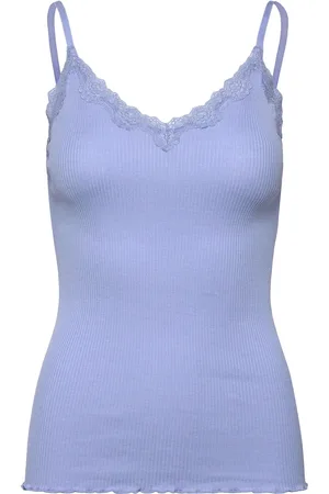 Rosemunde Rwbeatha Sl Regular Singlet Top Tops T-shirts & Tops Sleeveless Blue