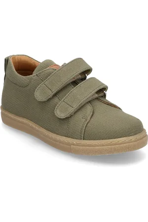 ANGULUS Shoes - Flat - With Velcro Low-top Sneakers Khaki Green