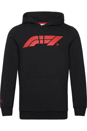 PUMA F1 Ess Logo Hoodie Sport Men Sport Clothing Sport Sweatshirts & Hoodies Sport Hoodies Black