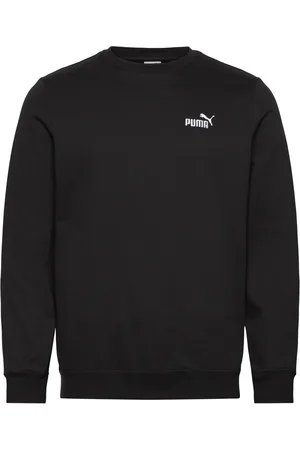 PUMA Ess Small No. 1 Logo Crew Fl Sport Men Sport Clothing Sport Sweatshirts & Hoodies Sport Sweatshirts Black