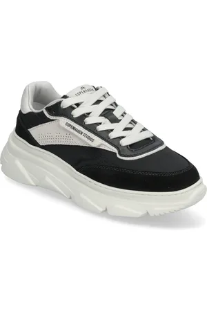 &Copenhagen Cph56 Material Mix Cream Low-top Sneakers Black