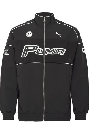 PUMA Sds Relaxed Graphic Track Jacket Wv Sport Sport Clothing Sport Outerwear Sport Jackets Sport Casual Jackets Black
