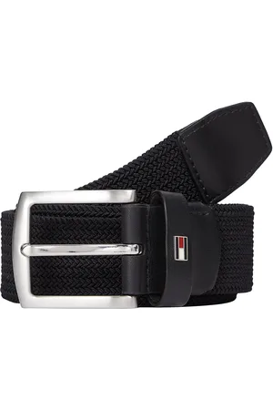 Tommy Hilfiger Denton Elastic 3.5 Accessories Belts Classic Belts Black