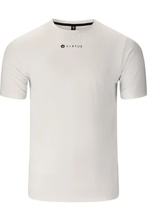 Virtus Roger M Hyperstretch S/S Tee Sport T-Kortærmet Skjorte White