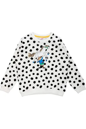 Martinex Prickigt Collegetröja Tops Sweatshirts & Hoodies Sweatshirts Multi/patterned