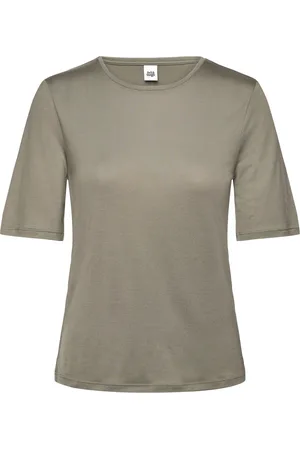 Twist & tango Wiley Tee Tops T-shirts & Tops Short-sleeved Khaki Green