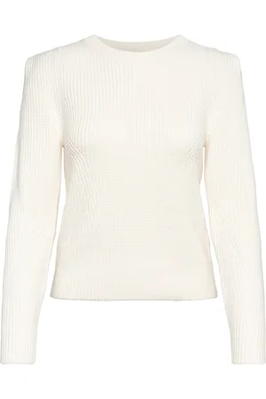 HUGO BOSS Frarimi Tops Knitwear Jumpers White