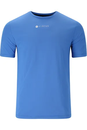 Virtus Roger M Hyperstretch S/S Tee Sport T-Kortærmet Skjorte Blue