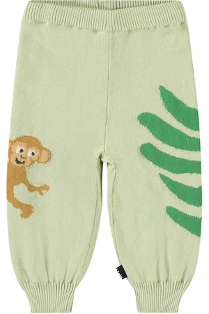 Molo Sol Bottoms Sweatpants Green
