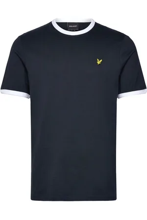 Lyle & Scott Ringer T-Shirt Tops T-Kortærmet Skjorte Navy