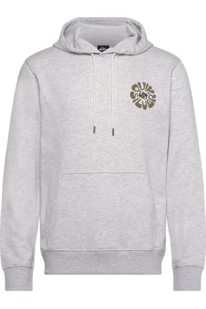 Quiksilver Graphic Mix Hoodie Sport Sport Clothing Sport Sweatshirts & Hoodies Sport Hoodies Grey