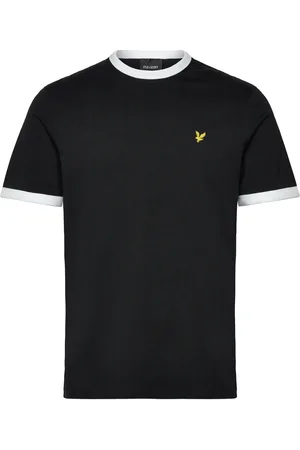 Lyle & Scott Ringer T-Shirt Tops T-Kortærmet Skjorte Black