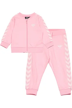 Hummel Hmlbille Tracksuit Sport Tracksuits Pink